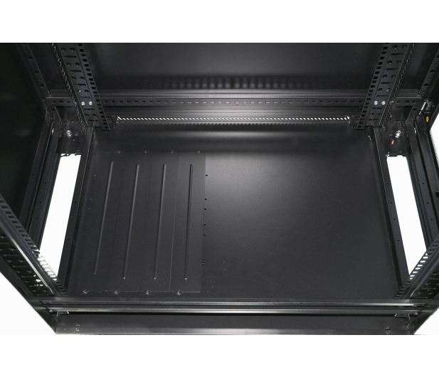 Extralink Szafa rack 27U 600x1000mm czarna stojąca EX.11359 - 489498 - zdjęcie 7